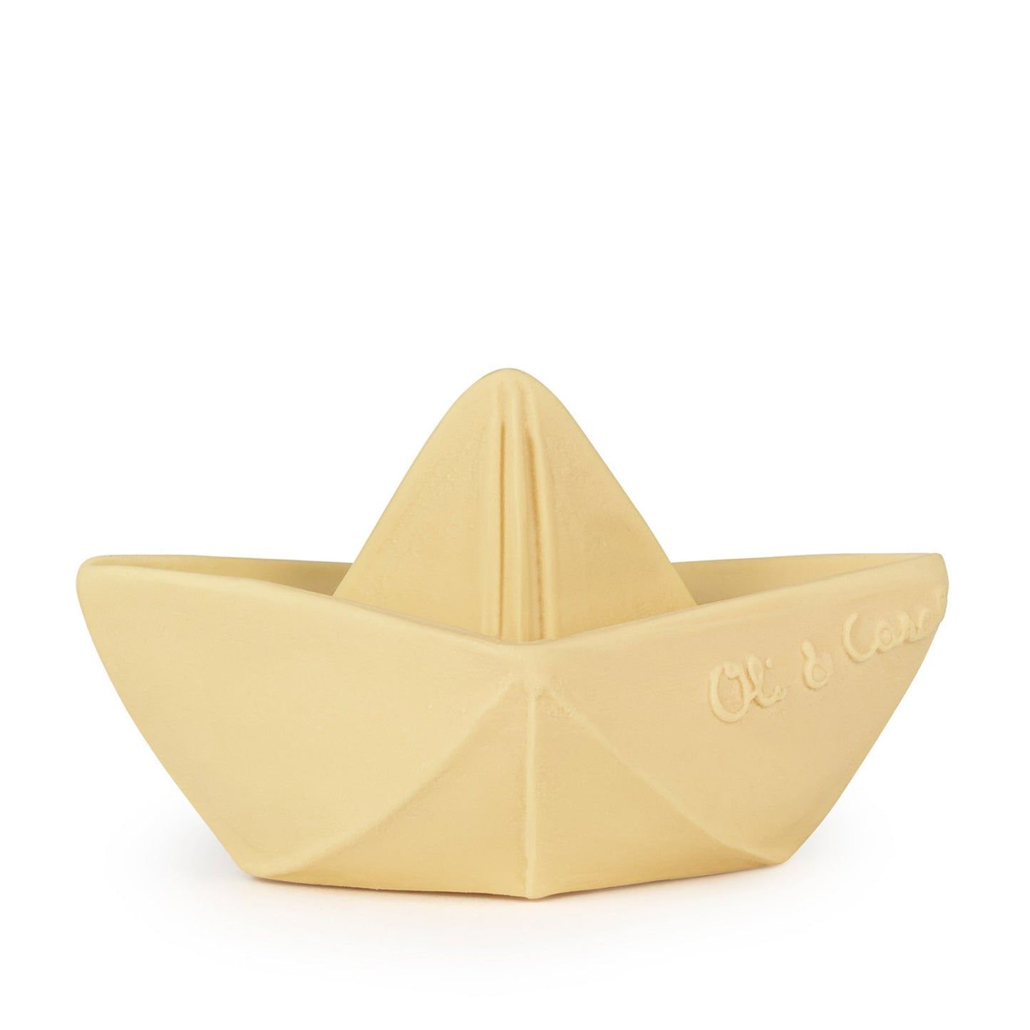 Origami Boat Vanilla Bath Toy Oli & Carol