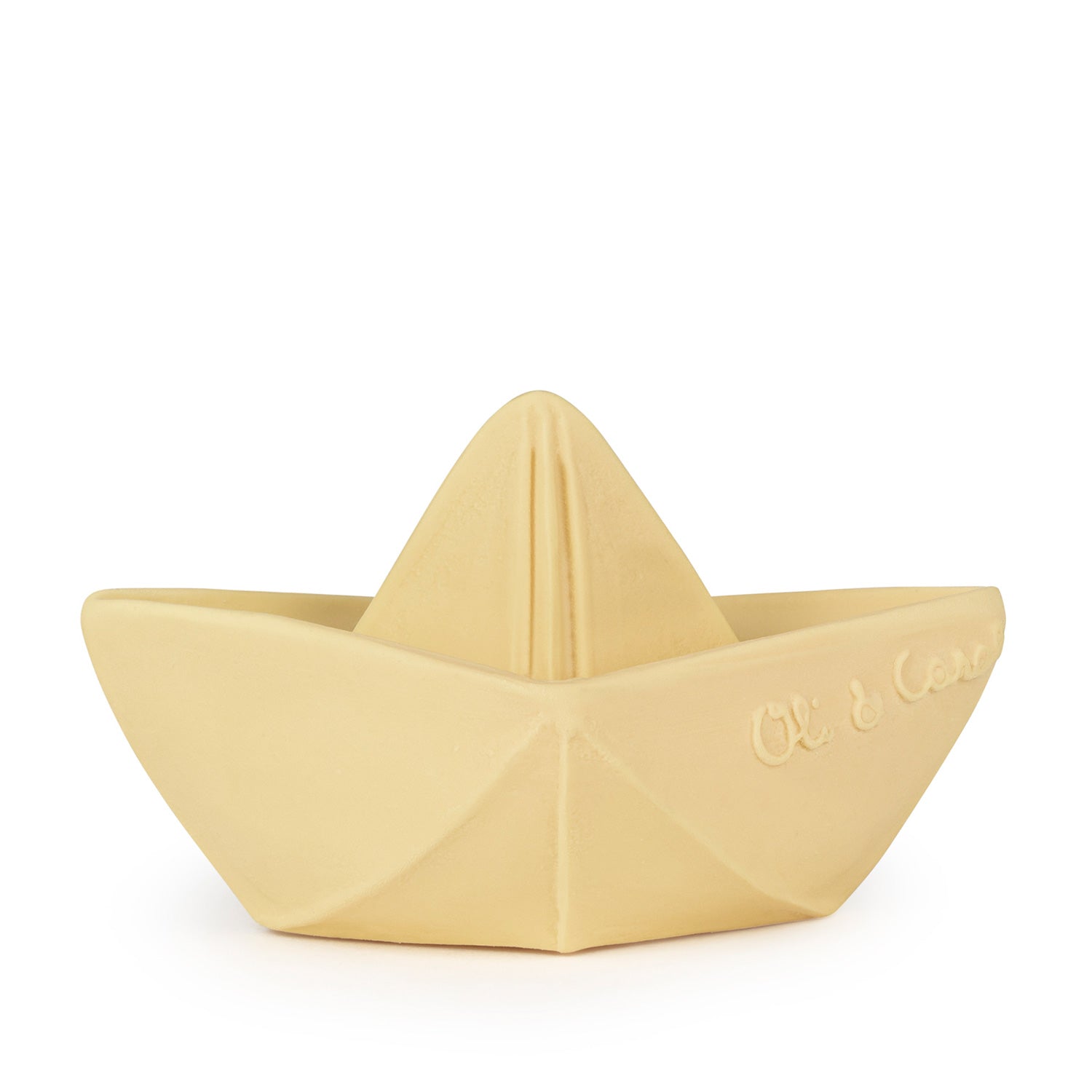 Origami Boat Vanilla Bath Toy Oli & Carol
