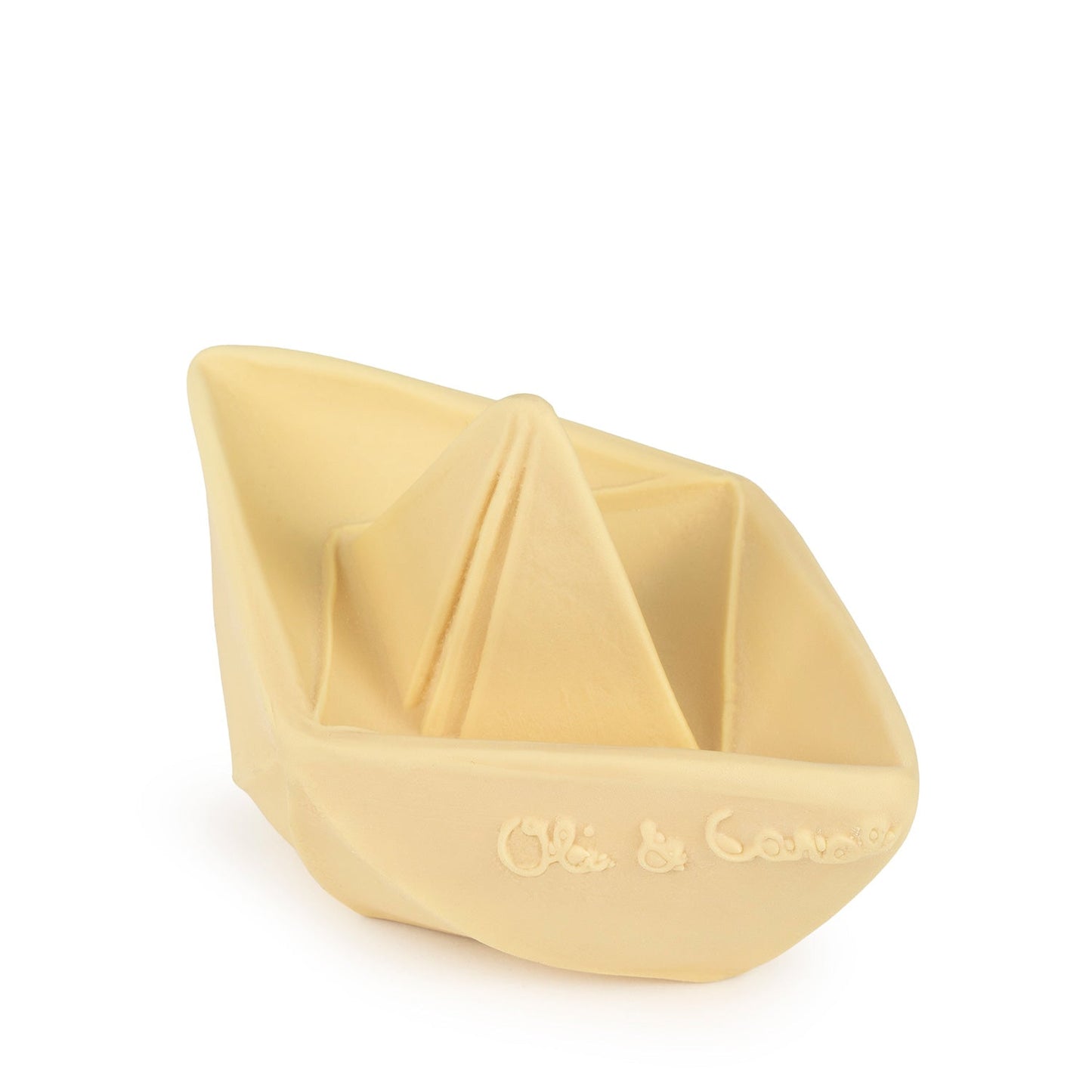 Origami Boat Vanilla Bath Toy Oli & Carol