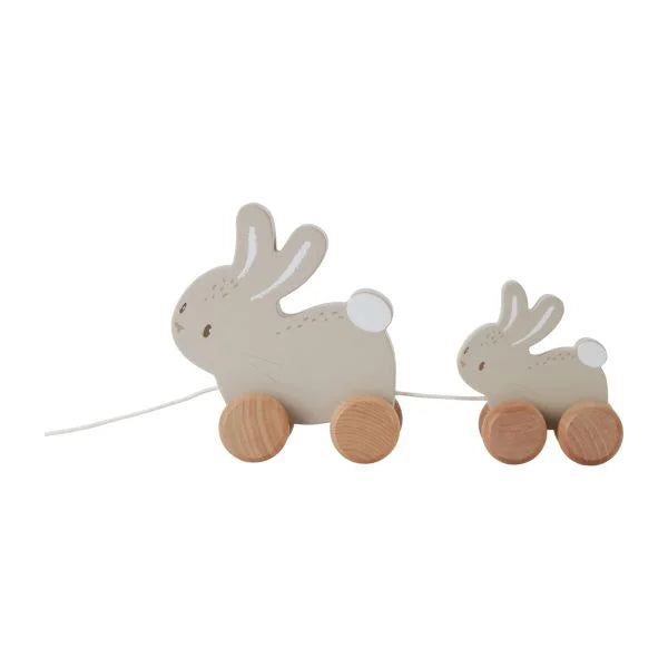 Coelhos de Puxar Baby Bunny da Little Dutch