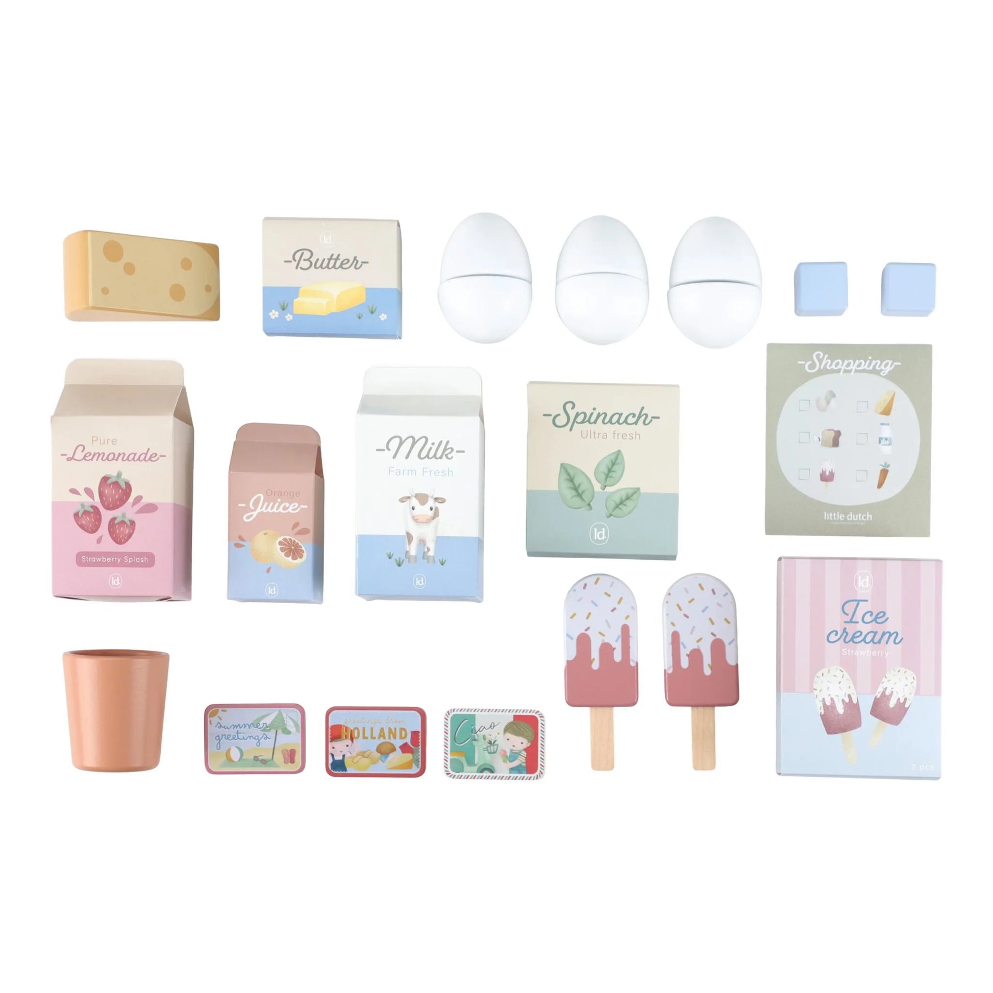 Frigorífico de Madeira Essentials – Edição Limitada | Lolla Kids
