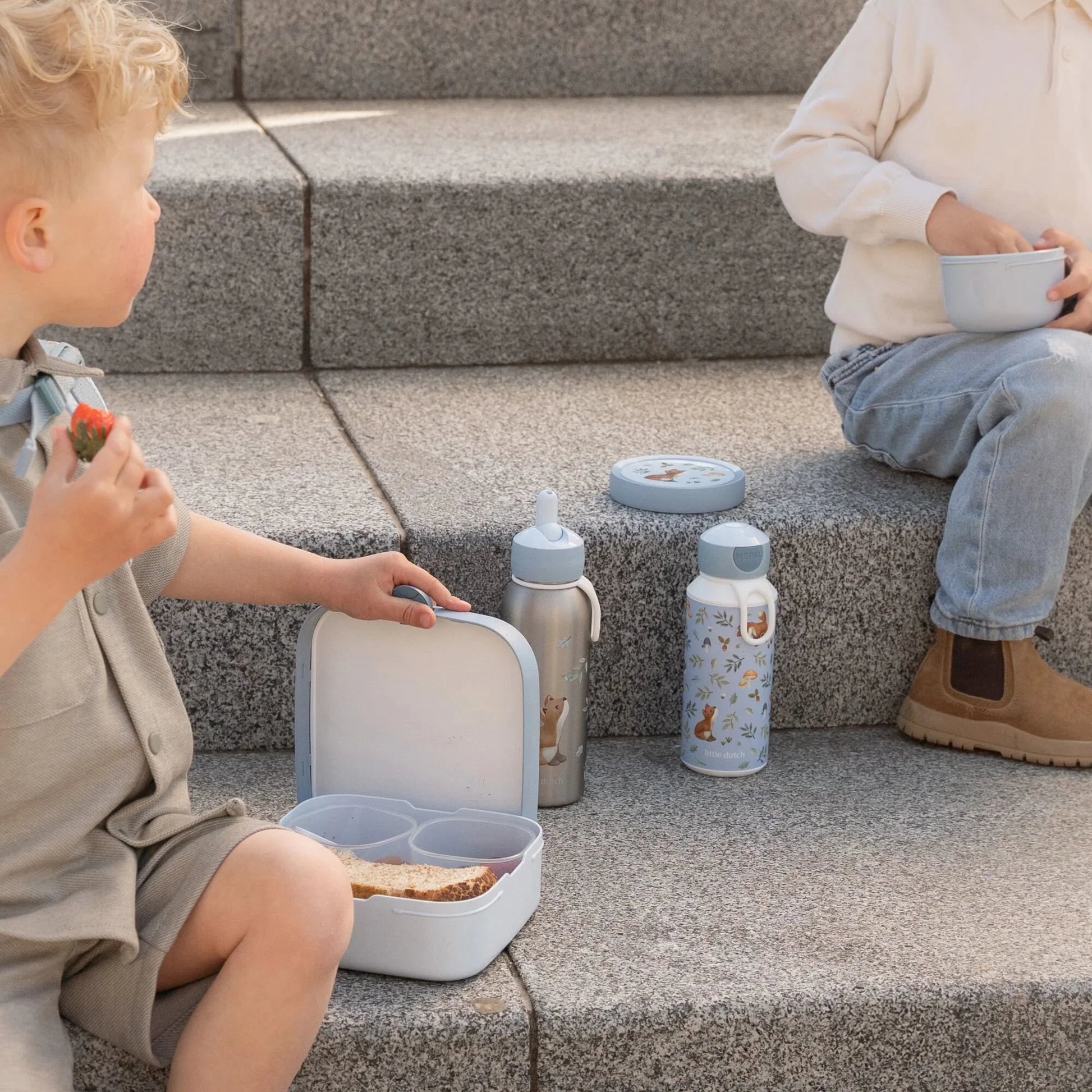 Garrafa Pop-Up 400 ml Forest Friends | Little Dutch