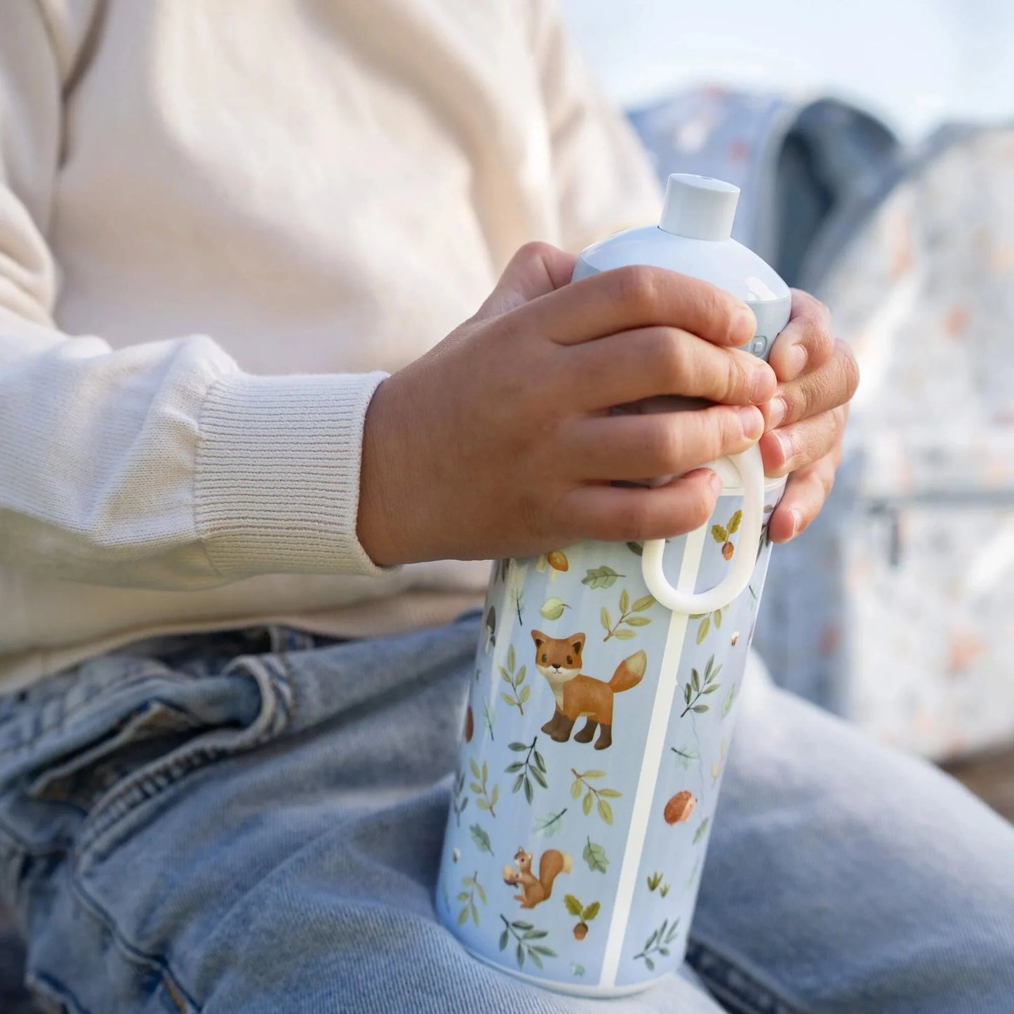 Garrafa Pop-Up 400 ml Forest Friends | Little Dutch