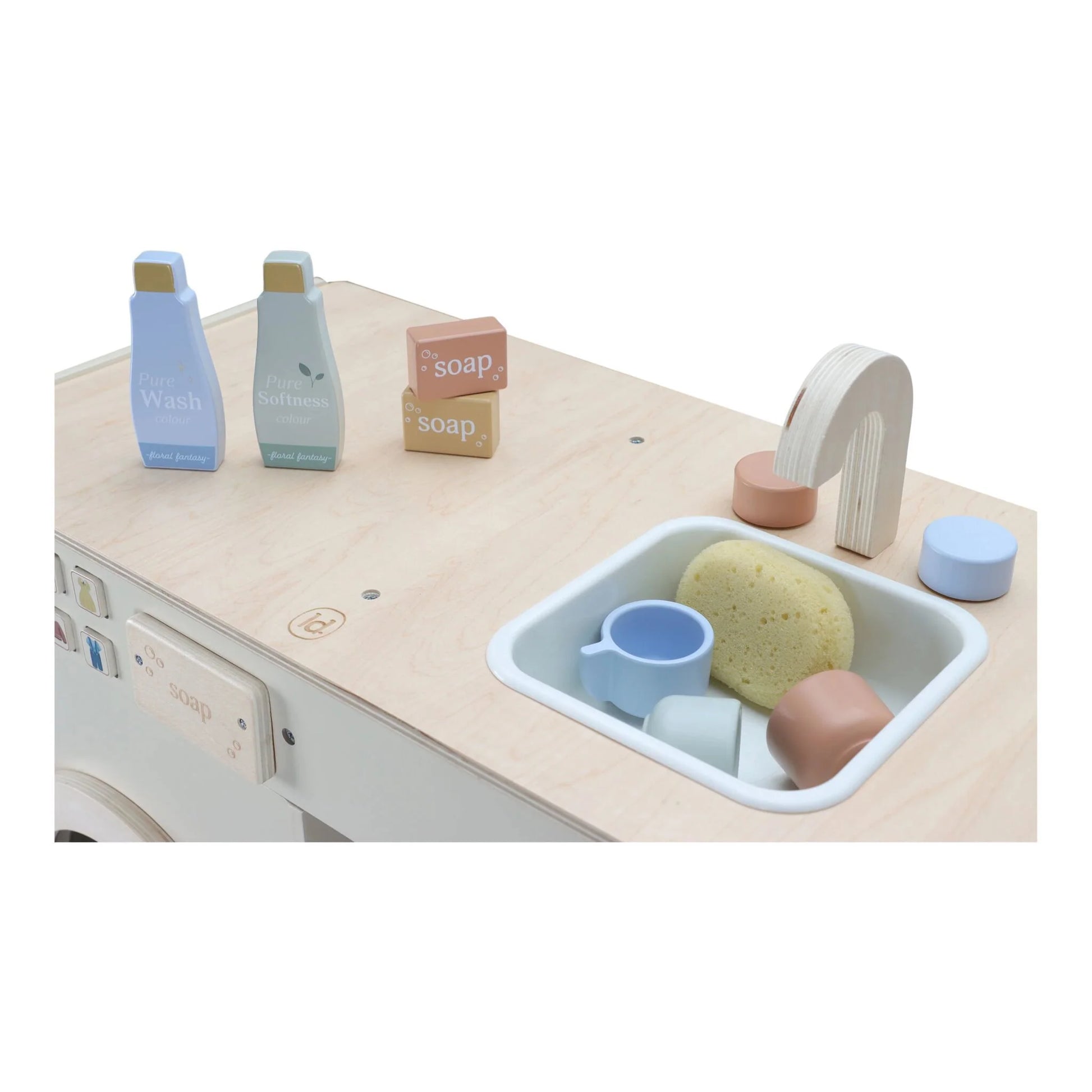 Máquina de Lavar de Madeira Essentials | Lolla Kids
