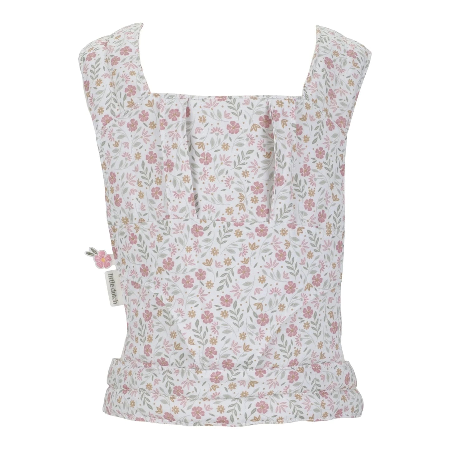 Marsúpio para Bonecas Soft Flowers visto de frente