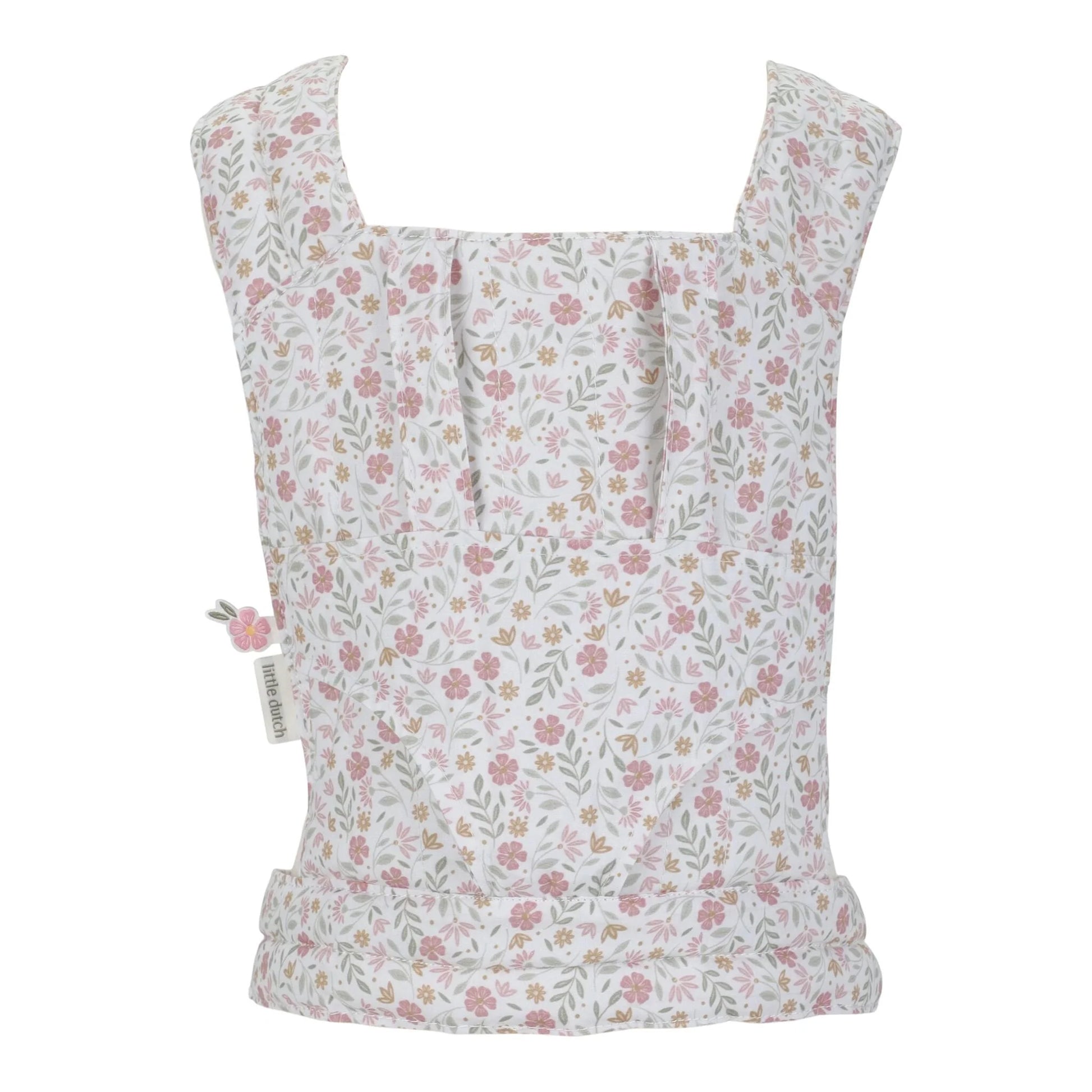 Marsúpio para Bonecas Soft Flowers visto de frente