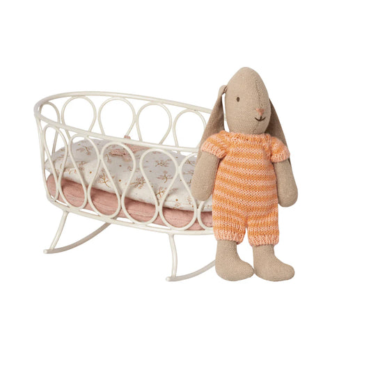White Metal Crib