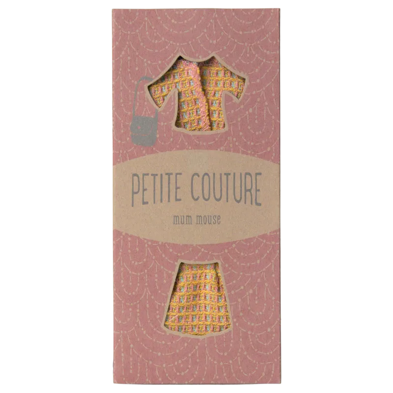 Fato Maileg Mamã Rato com Mala