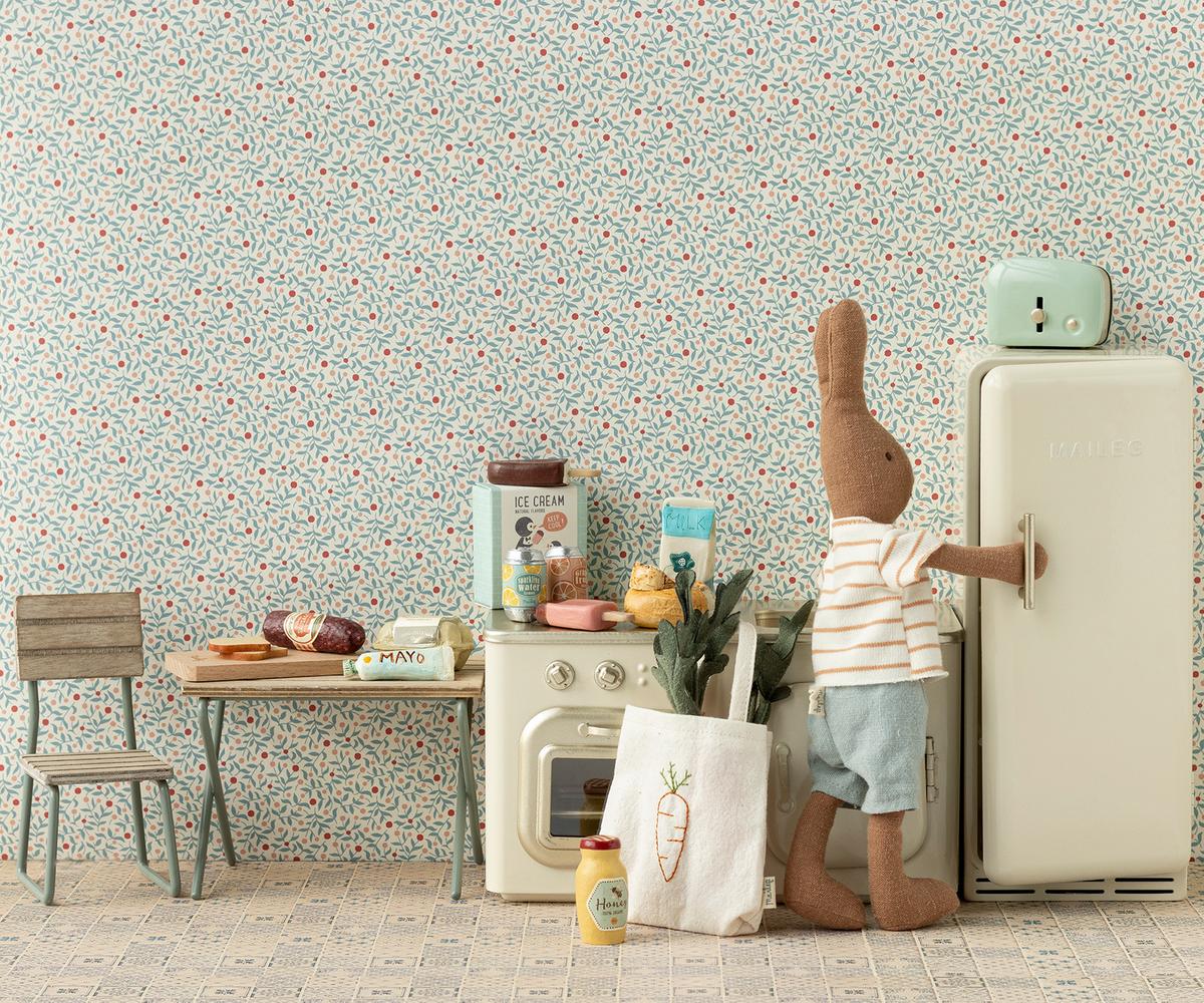 Maileg cozinha miniatura casa de bonecas