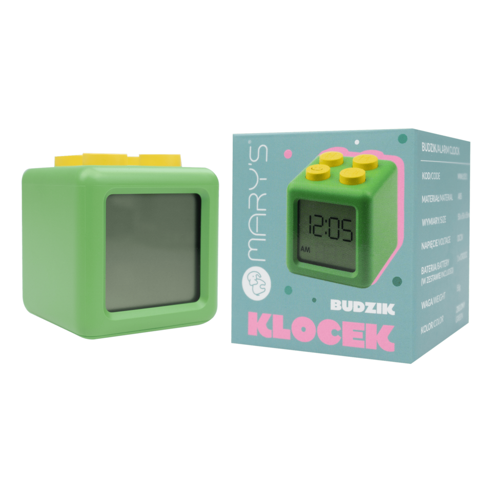 Despertador Bloco Verde