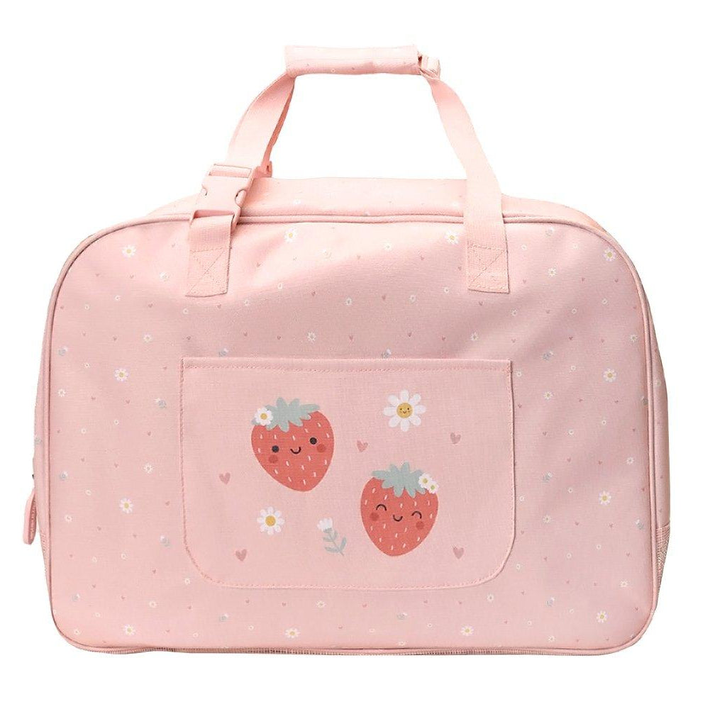 Mala Grande de Praia Anti-areia Strawberries da Monneka Kids