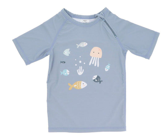 Tshirt com Protecção Solar Fishes da Monneka Kids