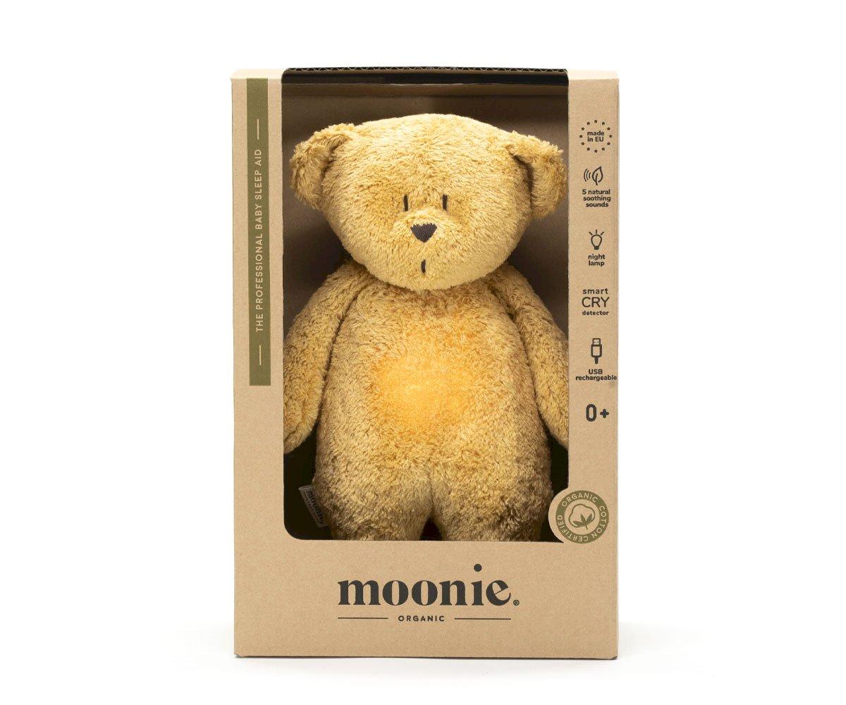 Urso Orgânico Natur Luz-Som Honey da Moonie