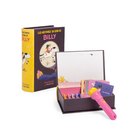 Coffret Lanterna de histórias Billy da Moulin Roty