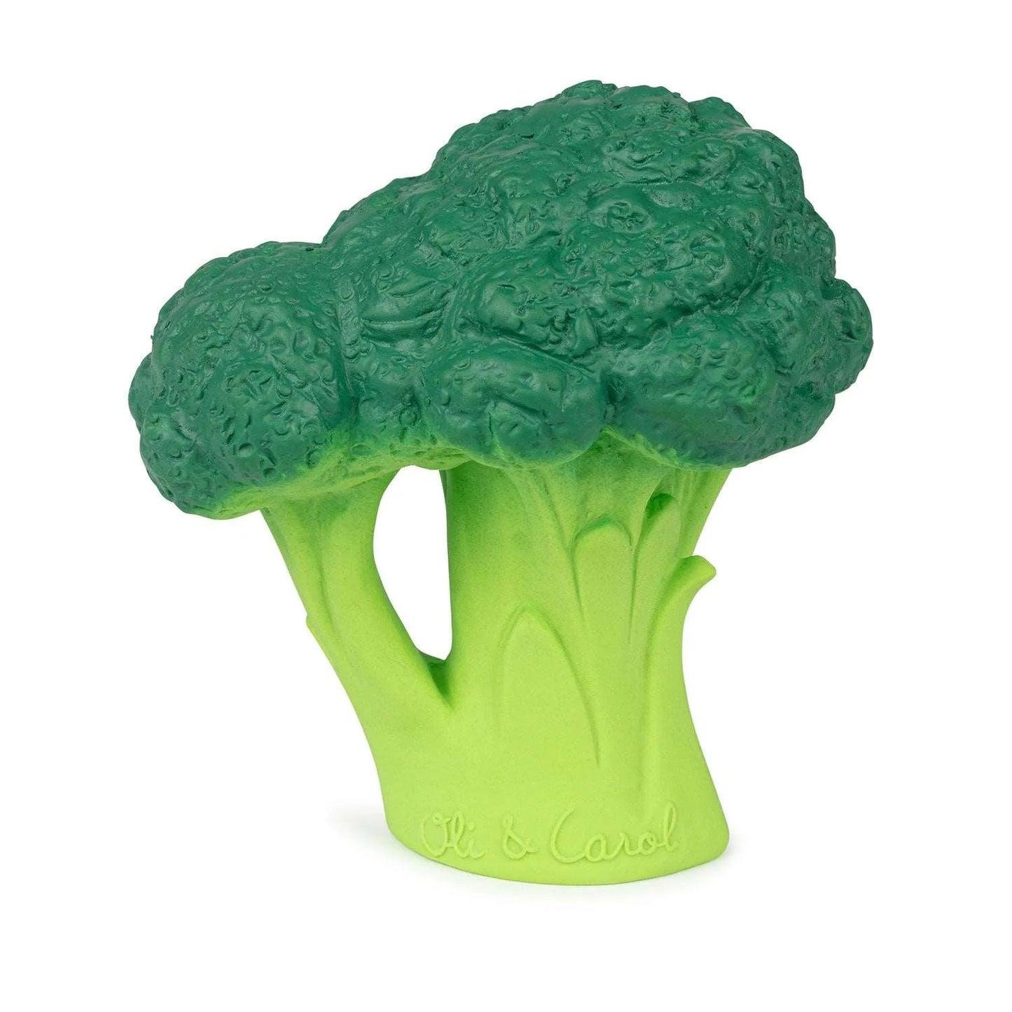 Brucy the Broccoli – Mordedor 100% Borracha Natural (0+) | Brinquedo de Banho Sem Furos