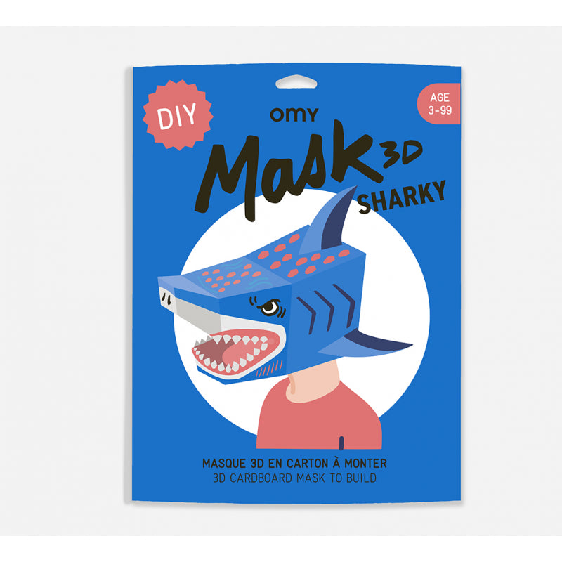 Máscara tubarão 3D Omy
