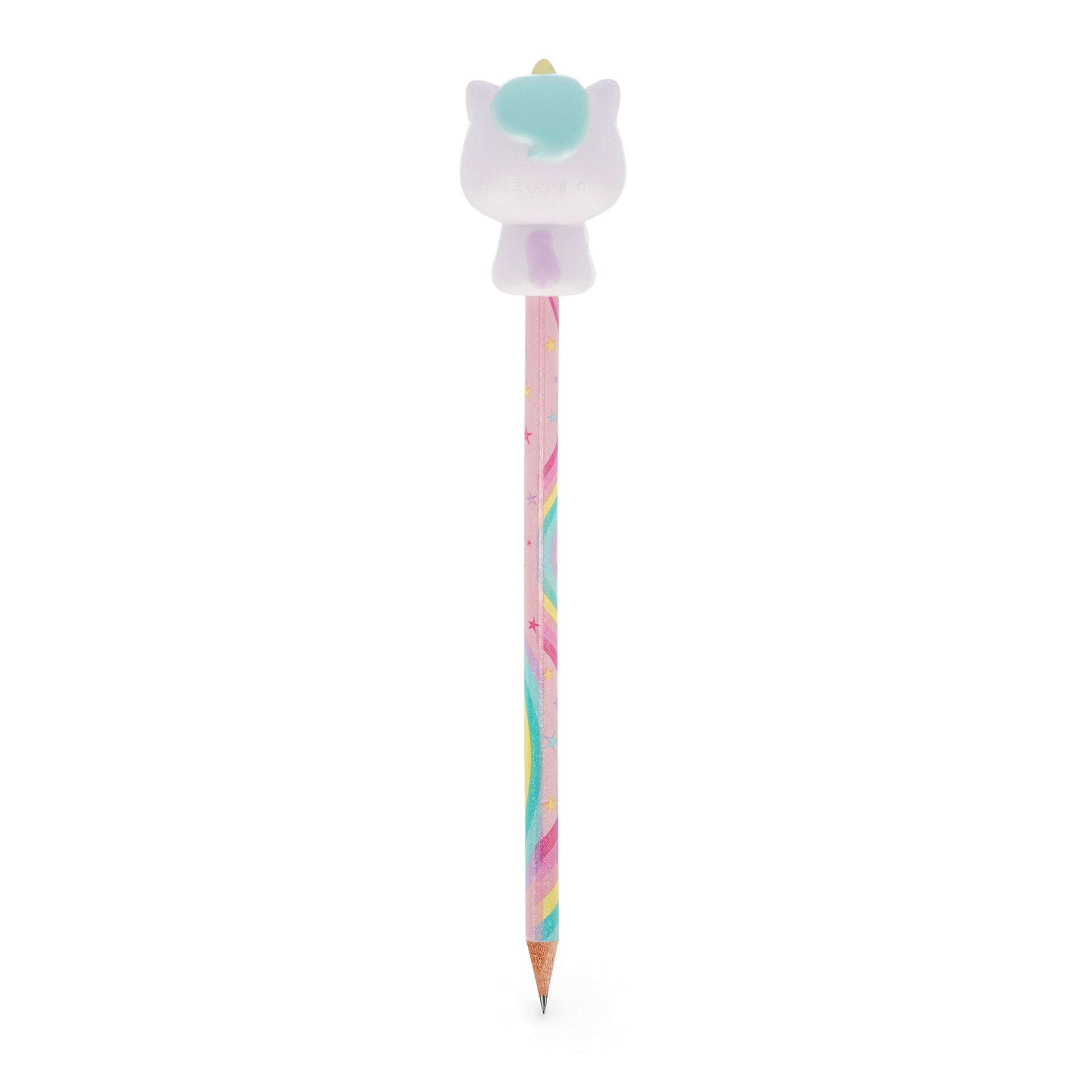 Lápis Squeezies Unicorn Legami - vista lateral