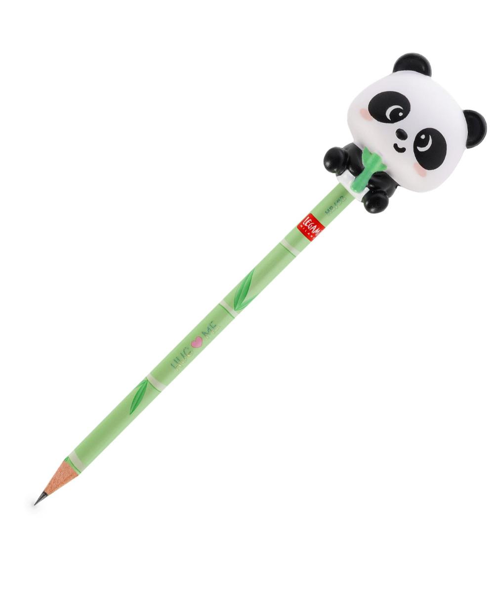 Lápis de Grafite com Squishy Panda Legami Squeezies HB nº 2 | legami-lapis-squishy-panda-lollakids