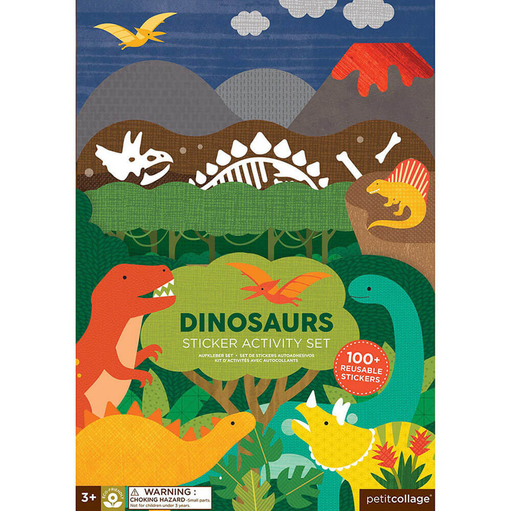 Set de Actividades com Dinossauros da Petit Collage