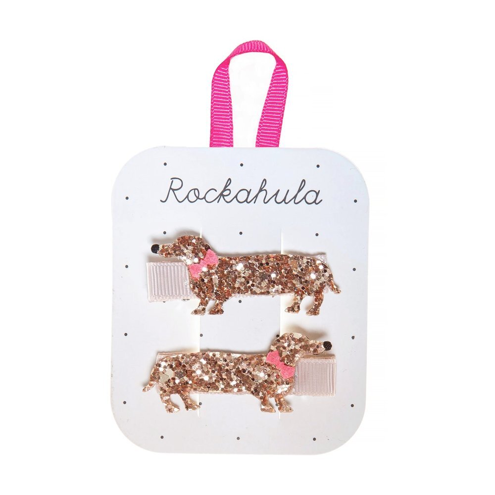 Conjunto de 2 GanchosMorris Sausage Dog da Rockahula Kids