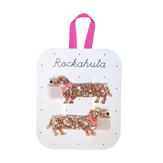 Conjunto de 2 GanchosMorris Sausage Dog da Rockahula Kids