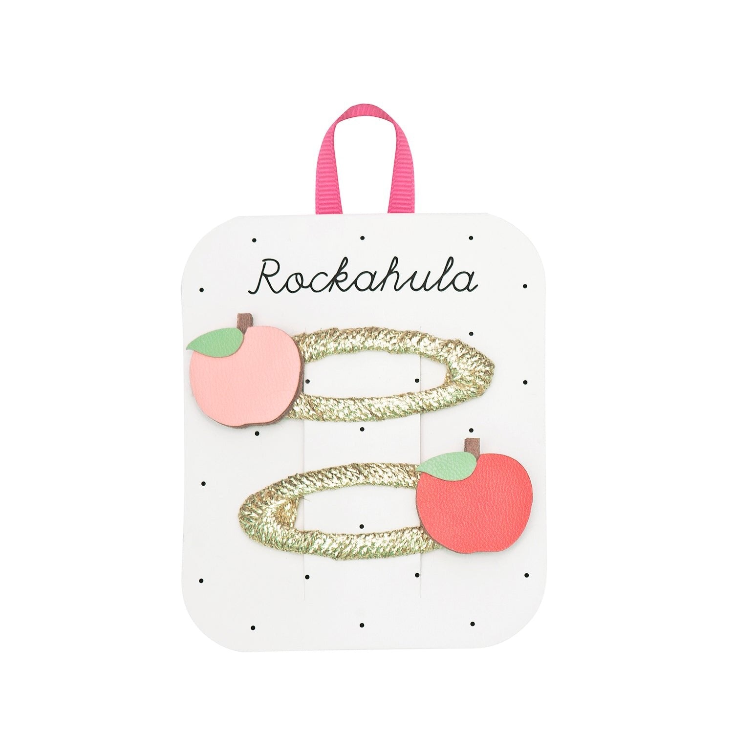 Conjunto de 2 Ganchos Rosy Apple da Rockahula 