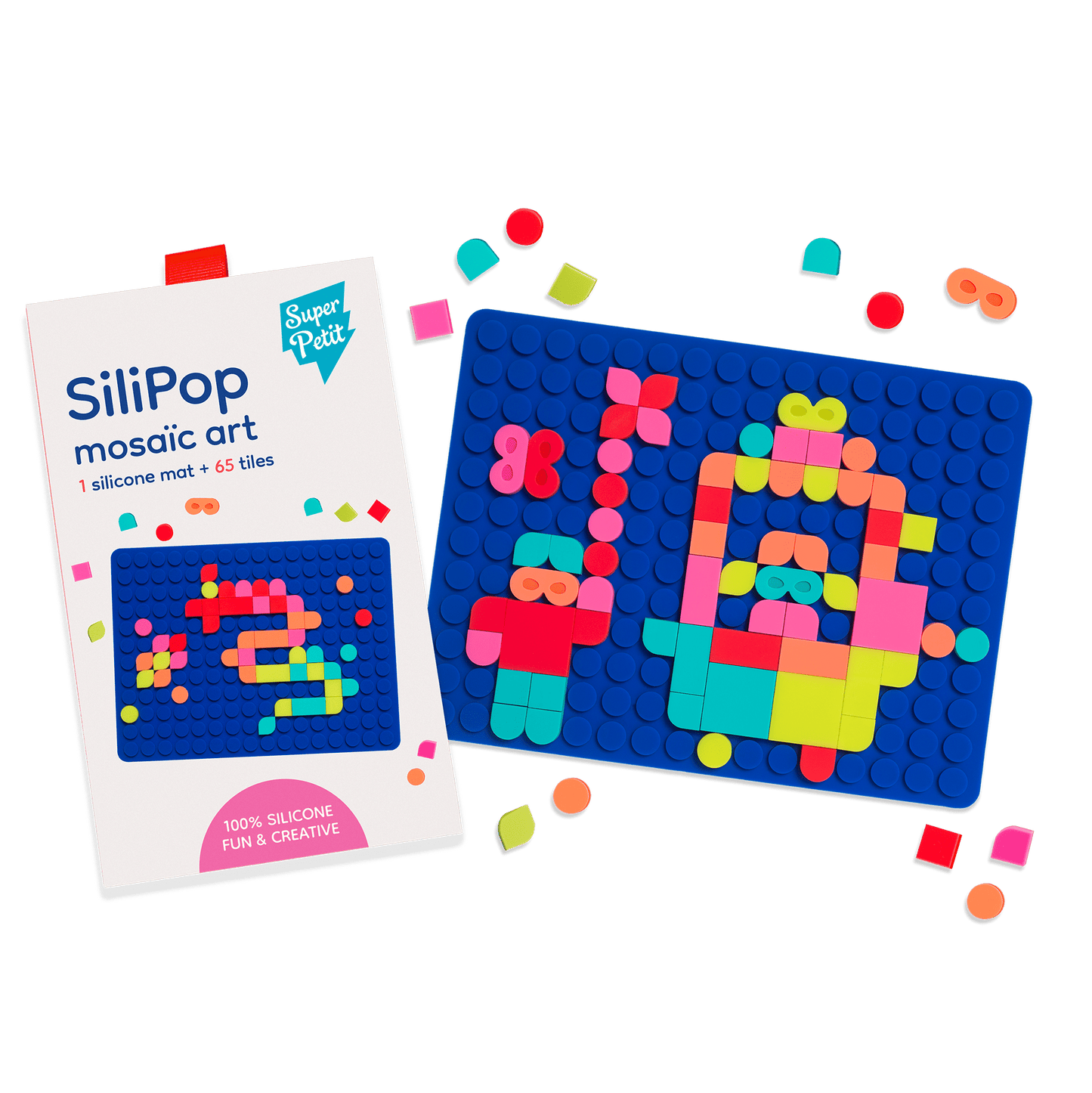 SILIPOP Blue SuperPetit – Jogo Criativo em Silicone para Crianças