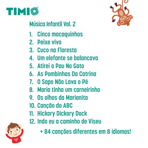 Set 2 Para Timio - 5 Discos