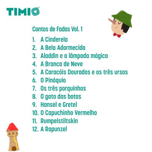 Set 3 Para Timio - 5 Discos