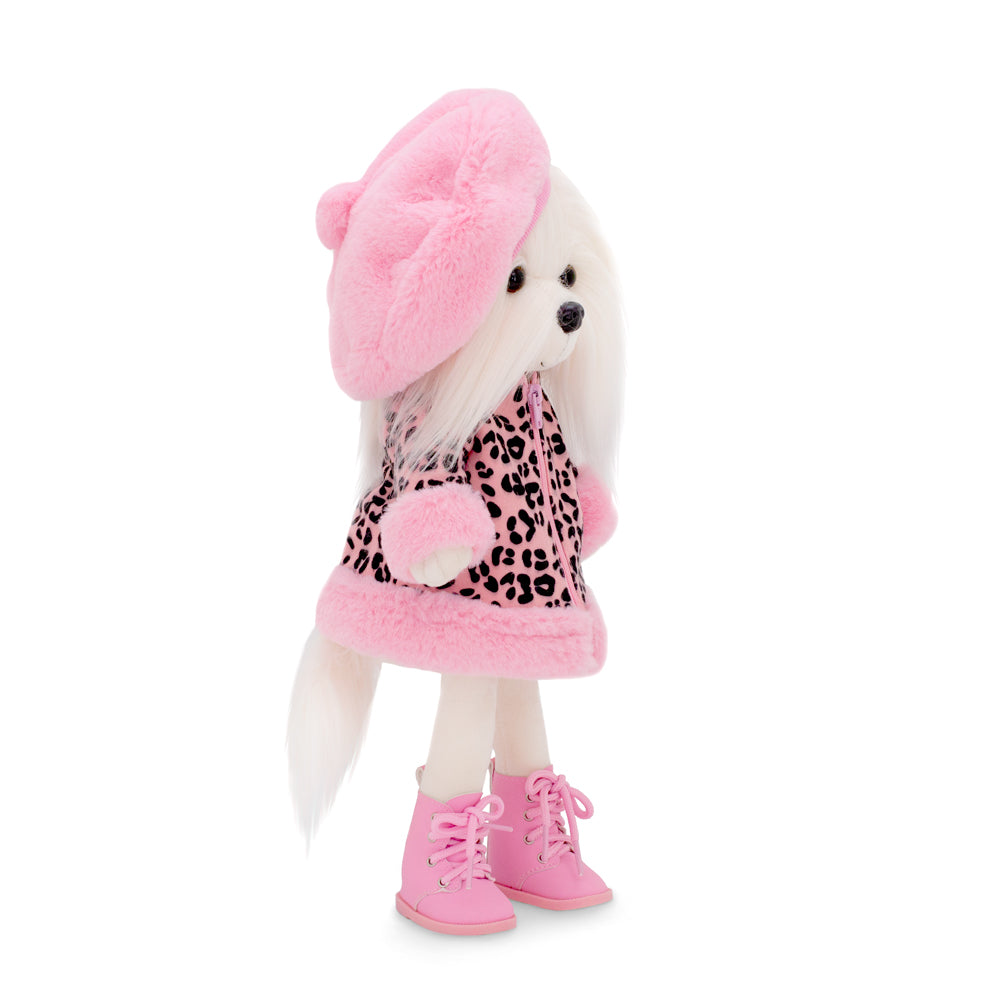 Peluche Lucky Mimi Mon Amour com conjunto rosa removível, Orange Toys | orange-toys-peluche-lucky-doggy-rosa-lollakids