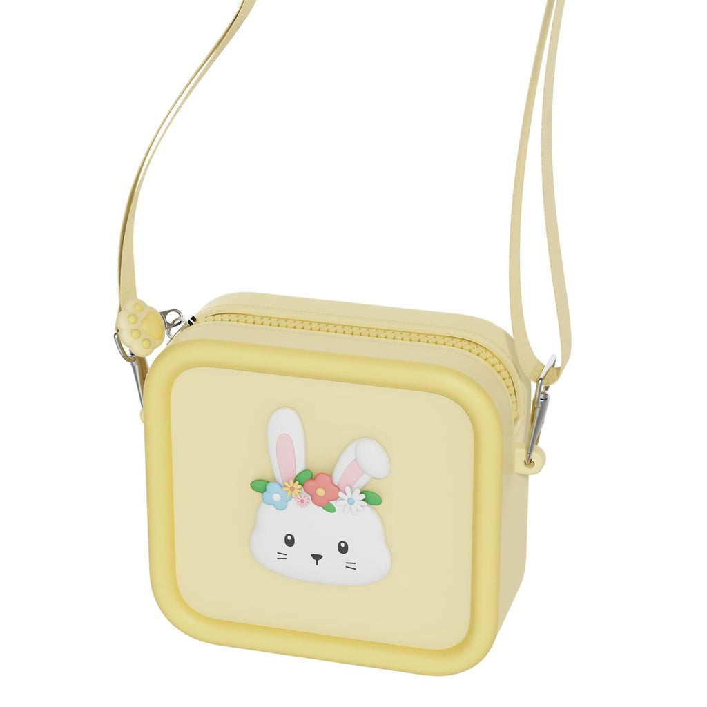Bolsa Silicone Zoofamily Rabbit Flower com Alça 