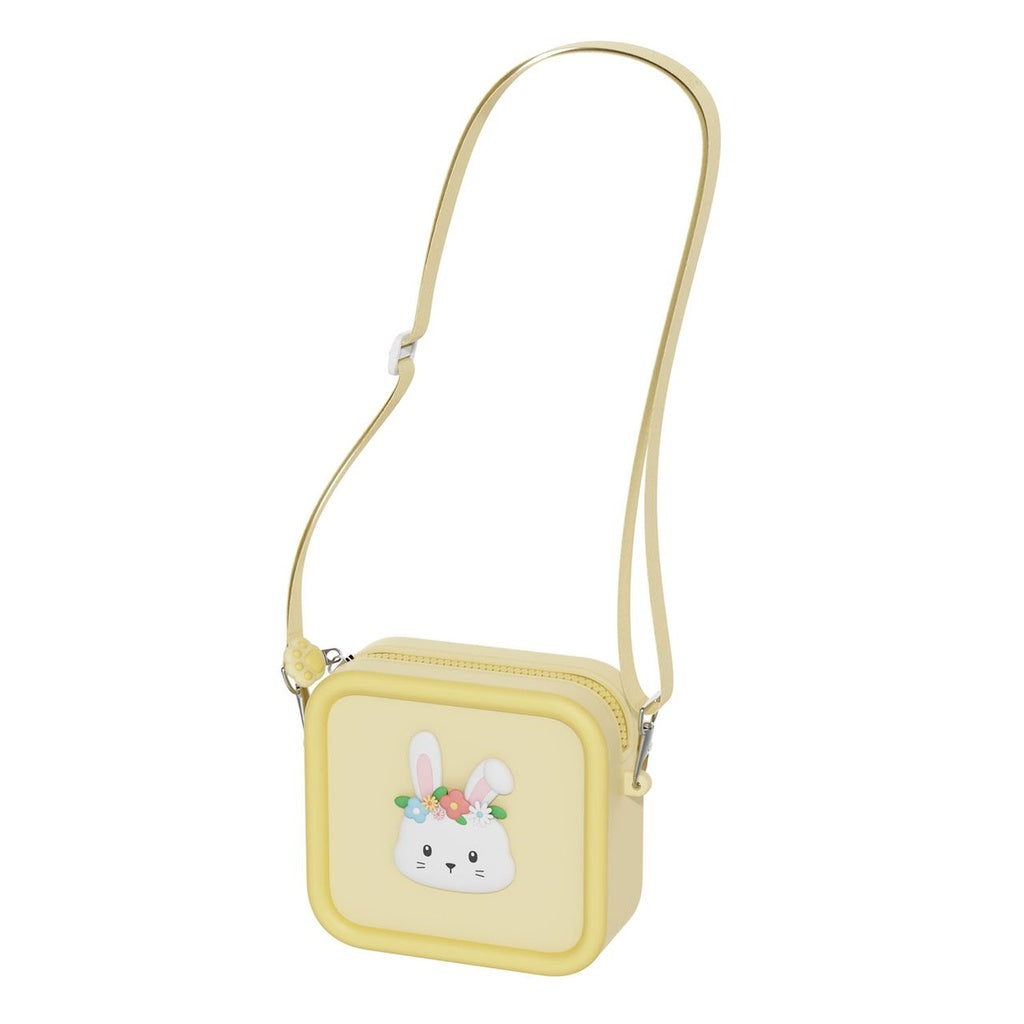 Bolsa Silicone Zoofamily Rabbit Flower com Alça 