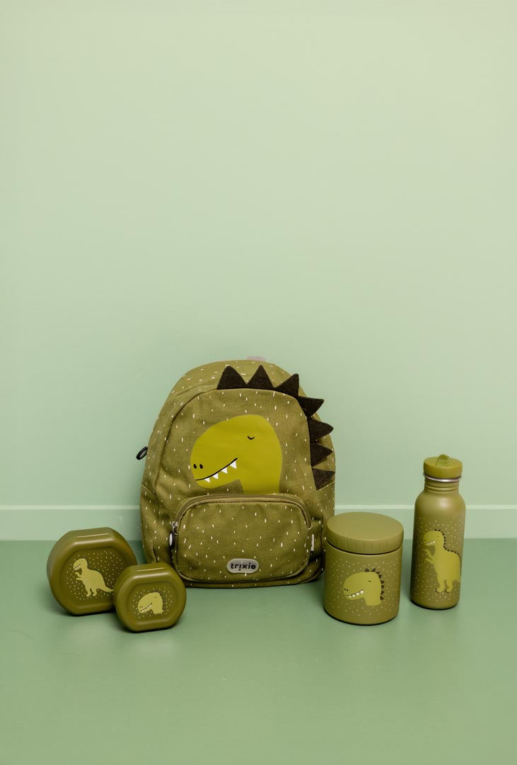 Caixas de snack com fecho Mr. Dino da Trixie Baby