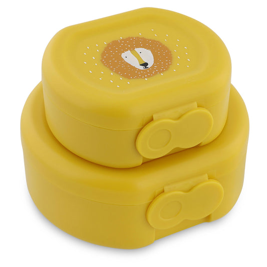 Conjunto 2 Caixas com Fecho Mr. Lion da Trixie Baby