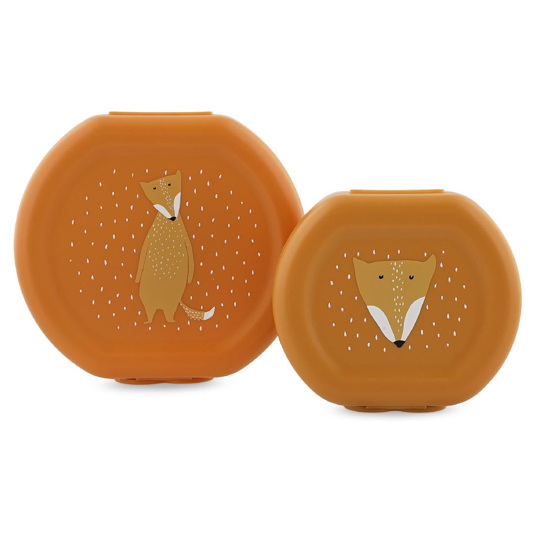 Conjunto 2 Caixas com Fecho Mr. Fox da Trixie Baby