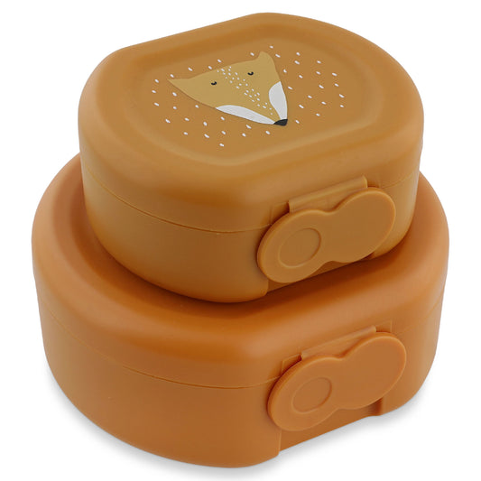 Conjunto 2 Caixas com Fecho Mr. Fox da Trixie Baby