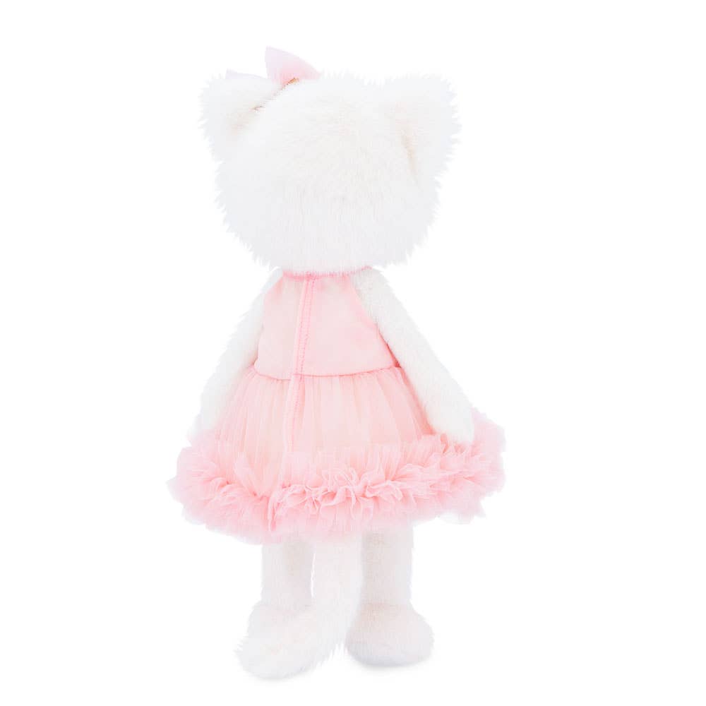 Pormenor do conjunto Algodão Doce da peluche Lucky Kitty Sophie, Orange Toys | orange-toys-peluche-lucky-kitty-lollakids