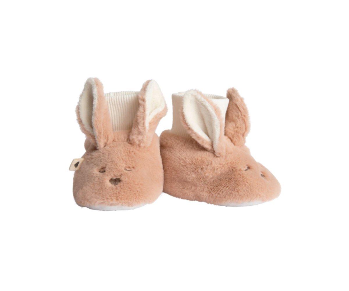 Pantufas de Bebé Vanilla Ivory dos 0 aos 6 meses da Bibs