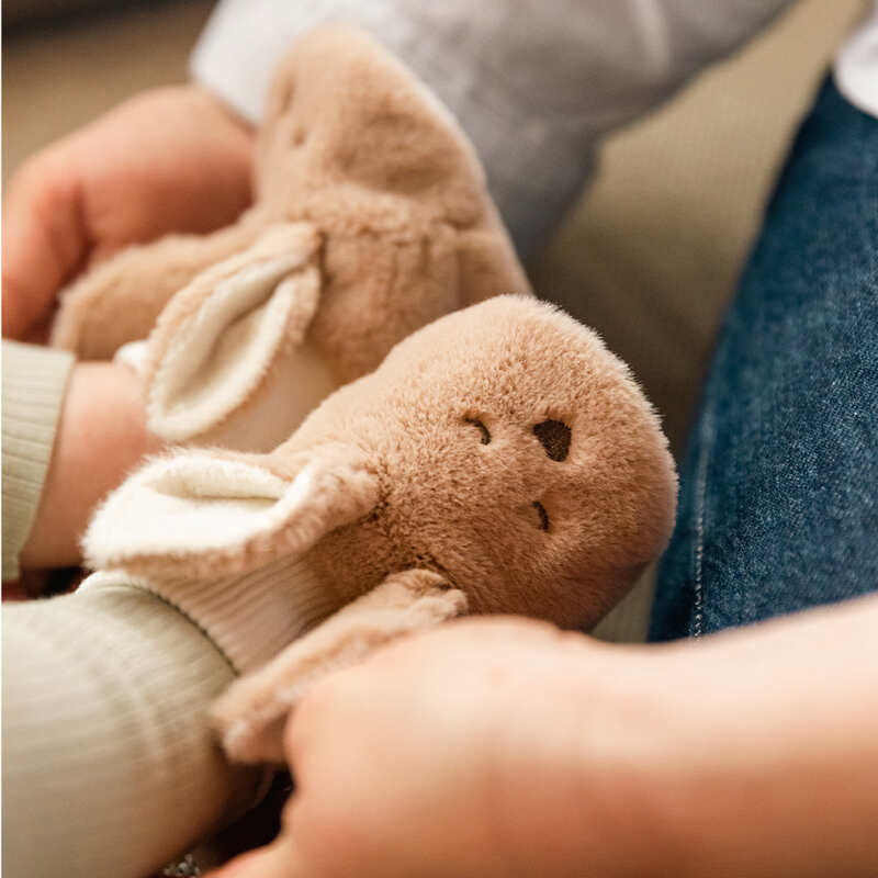 Pantufas de Bebé Vanilla Ivory dos 0 aos 6 meses da Bibs