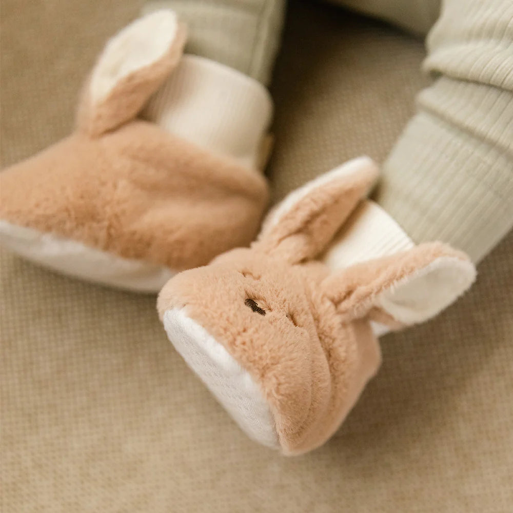 Pantufas de Bebé Vanilla Ivory dos 0 aos 6 meses da Bibs