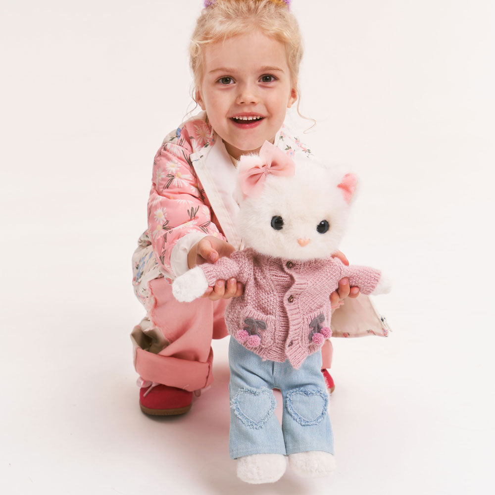 Conjunto de roupa Outono Aconchegante da Orange Toys para peluches Lucky Kitty | orange-toys-roupa-peluche-lucky-kitty-outono-aconchegante-lollakids