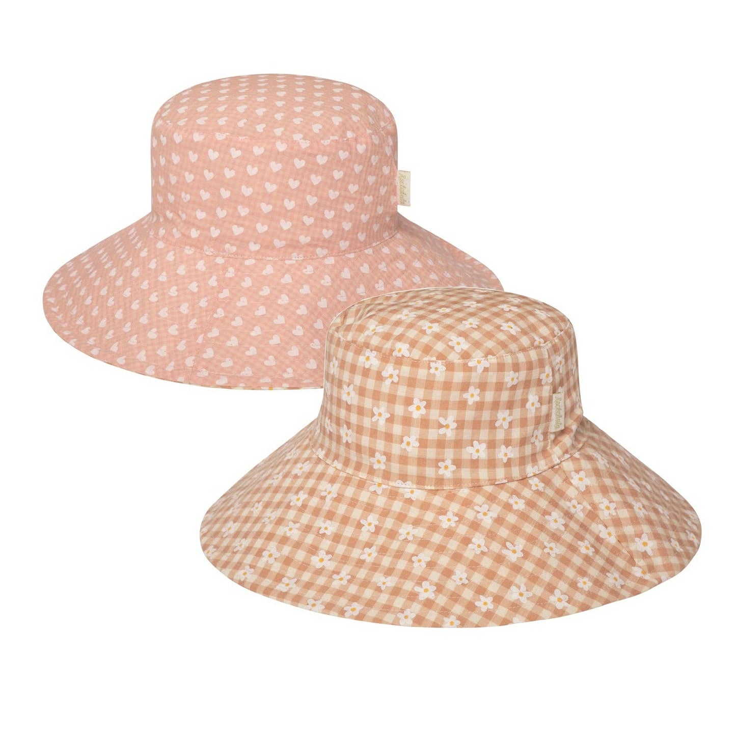 Chapéu de Sol Reversível Gingham Margarida Rockahula Kids
