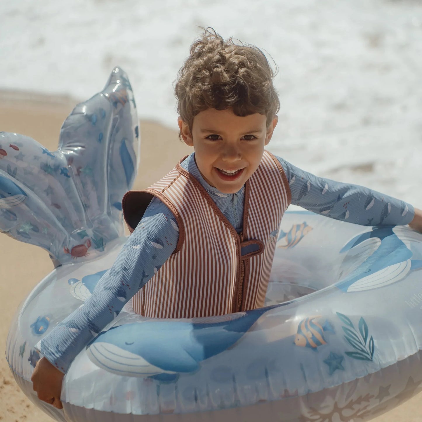 Colete natação criança Ocean World 2–3 anos