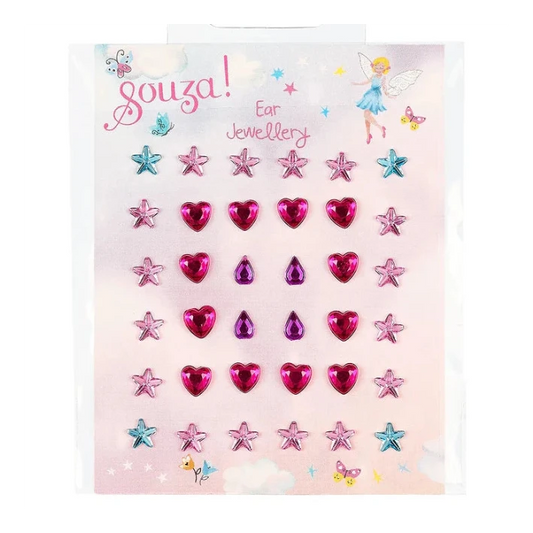 Autocolantes de orelha criança Souza +4 anos brincos sem furos