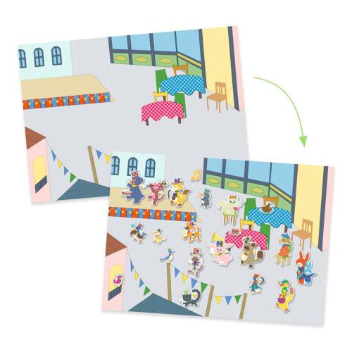 Cenários ilustrados para dar vida às histórias