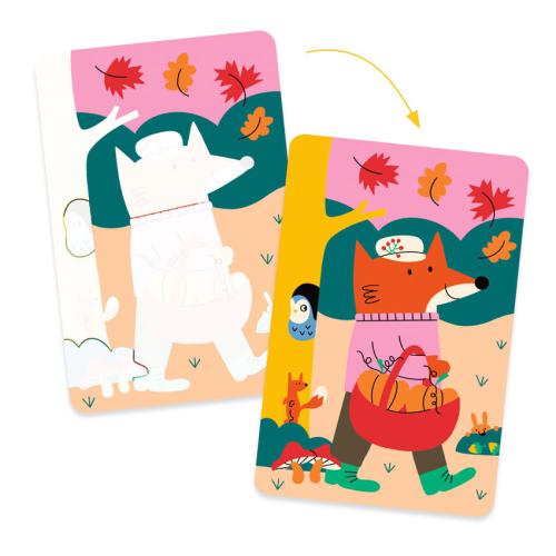 4 Estações – Jogo de Colorir com Água (+18 Meses) – Djeco