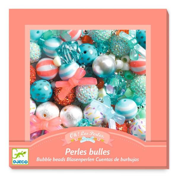 Caixa do kit de contas Bubble Silver da Djeco | djeco-contas-bubble-silver-lollakids
