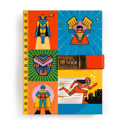 Um diário secreto para escrever e desenhar todos os segredos