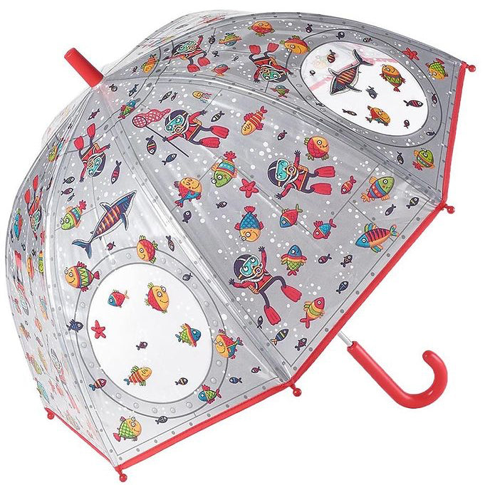 Guarda-Chuva Infantil Debaixo de Água