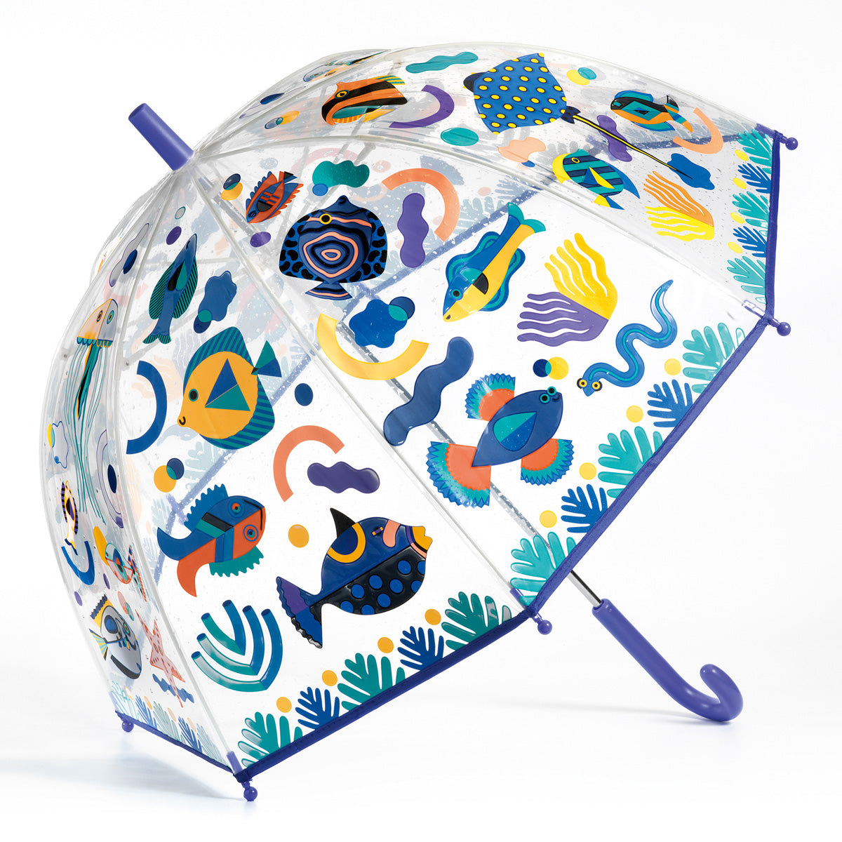 Guarda-Chuva Peixes que Mudam de Cor Djeco, imagem 2 | djeco-guarda-chuva-peixes-muda-cor-lollakids